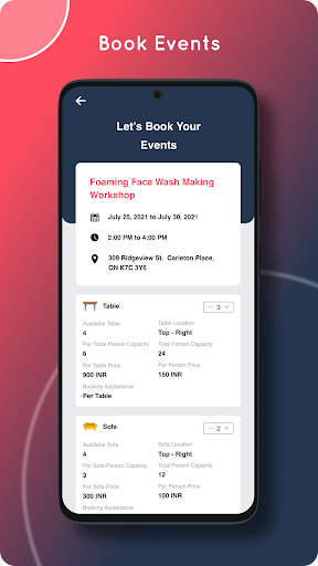 FestumEvento - User App Screen 2