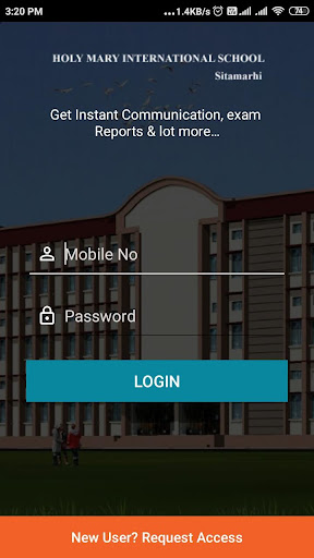 Android application Holy Mary International School screenshort