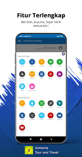 Jomenta Tour and Travel Screen 2