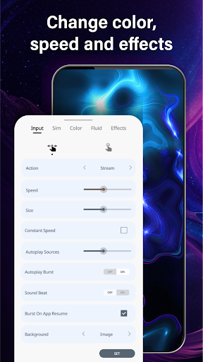 Magic Fluid: Live Wallpaper 5