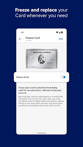 Amex screenshot 3