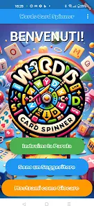 Words Card Spinner