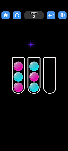 Android application Ball Sort - Puzzle screenshort