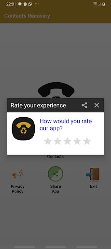 Undelete Old Contacts