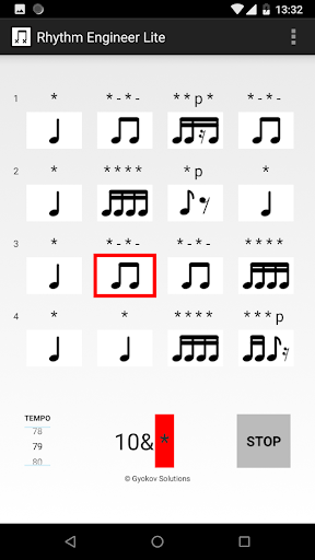 Screenshot of Rhythm Engineer Lite
