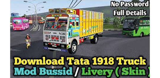 Tata Truck Mod For Bussid 2023