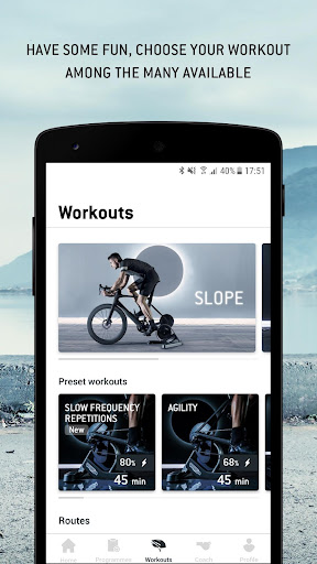 Screenshot of MYCYCLING