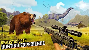 Wild Bear Animal Hunting 2021 Animal Shooting Game screenshot 0