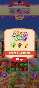 Cake Connect - Match 3 Game