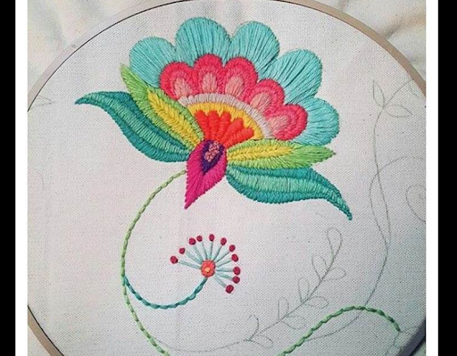 Android application Learn to embroider with patter screenshort