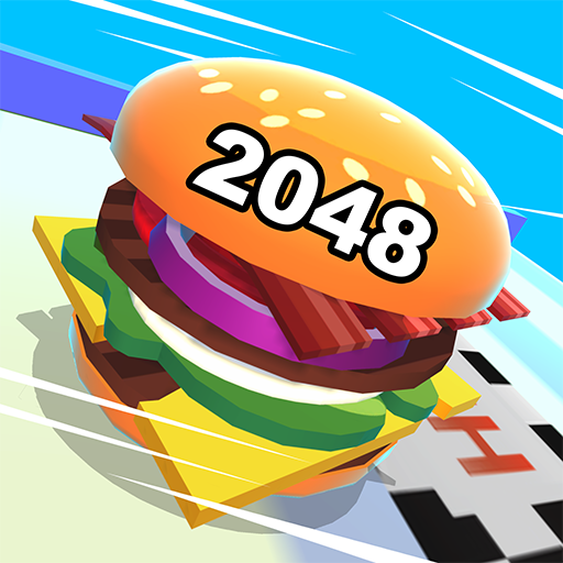 Food Run 2048 - Rush Fun Race logo