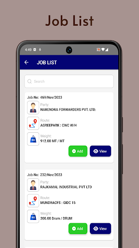 Active Cargo Screen 3