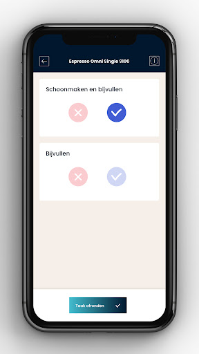 CSU cleaning app Screen 3