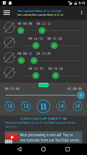 AudioReplay resume anywhere Screen 3
