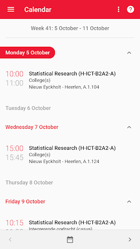 OSIRIS Zuyd University Screen 3