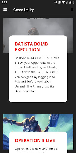 Gears Utility Screen 3
