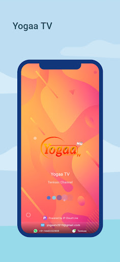 Android application Yogaa TV screenshort