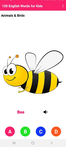 100 English Words for Kids Screen 3