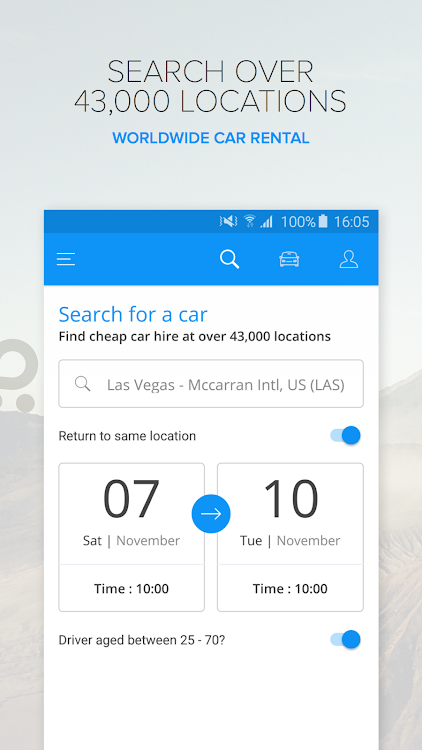 Rentalcars.com Car Rental App - 2024.4.1 - (Android)