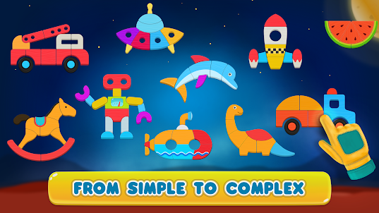 Cosmo Shapes Puzzles for kids