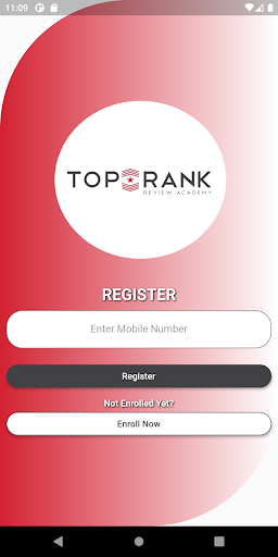 Android application TRA Mobile Application screenshort