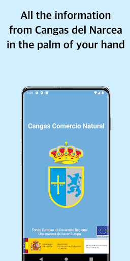 Android application Cangas del Narcea Com. Natural screenshort