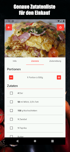 ProteinChef - Eiweiß Rezepte Screenshot 3 - AppWisp.com