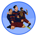 Messi Suarez Neymar Widget icon