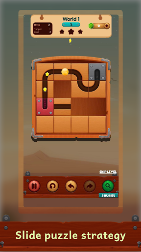 Roll the ball IQ slide puzzle Screen 3