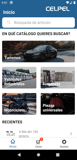 Android application CELPEL screenshort