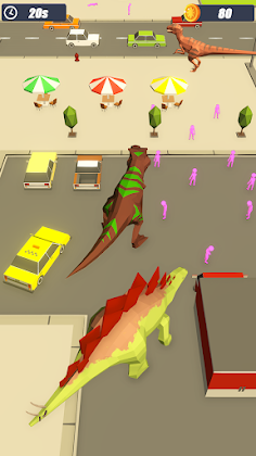 Dino Rampage Dinosaur Games - Screenshot 1