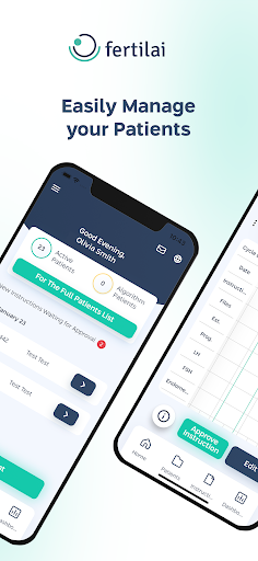 Android application Fertilane HCP screenshort