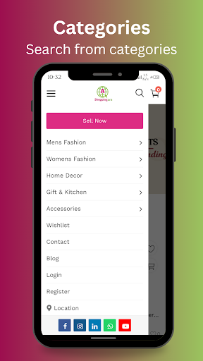Shoppingara - Online Shopping Screen 2