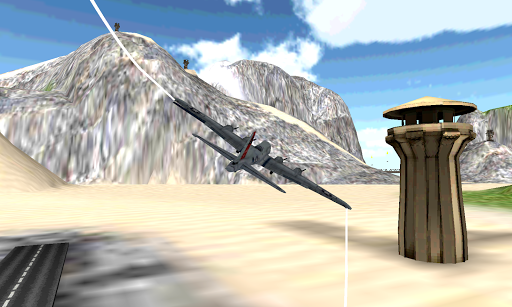 Android application FLIGHT SIMULATOR: War Plane 3D screenshort