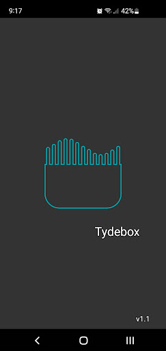 Android application Tydebox screenshort
