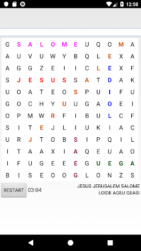 Word Search Bible Screen 3