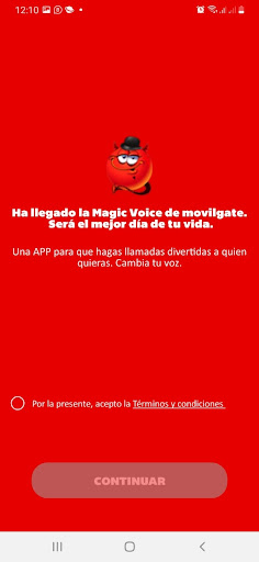 Magic Voice de movilgate Screen 2