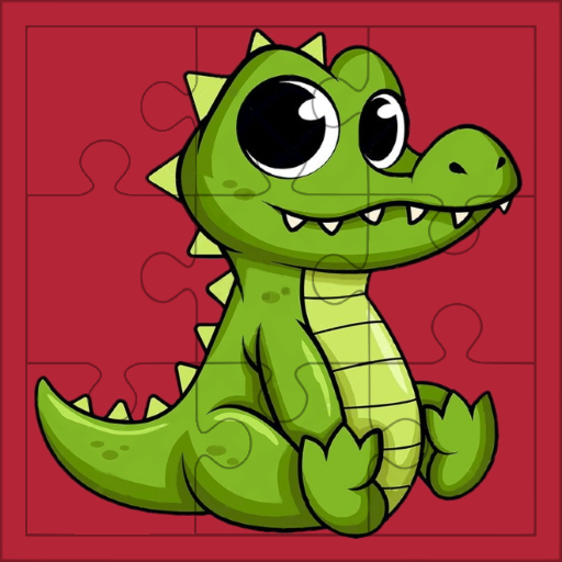 Funny Animal Draw Puzzles logo