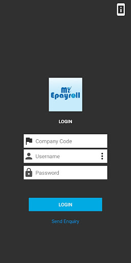Android application MyePayroll Hengda screenshort