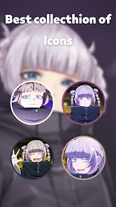 Captura de Pantalla 2 Anime Icons android