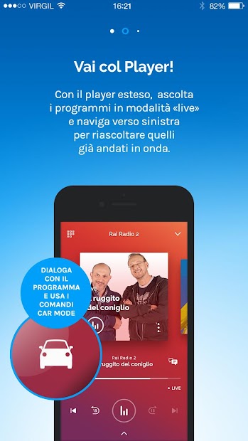 Captura de Pantalla 3 RaiPlay Radio android