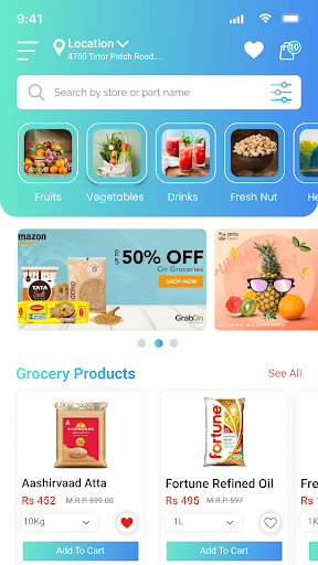 Android application MySofy screenshort