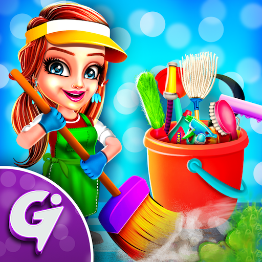 Girls Home Cleaning Games  Icon