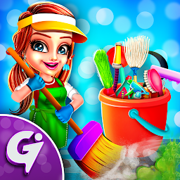 Icon image Girls Home Cleaning Games
