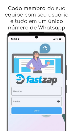 Android application Fastzap screenshort