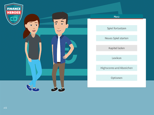 Android application FinanceHeroes screenshort