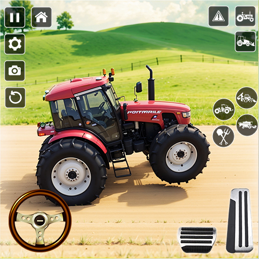 Tractor Driving & Farming Game 1 Icon