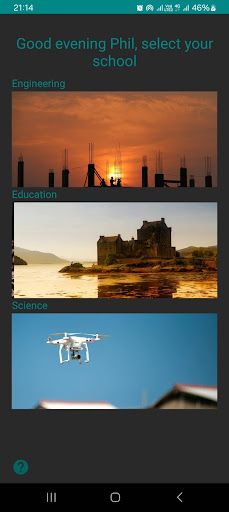 Android application Xam screenshort