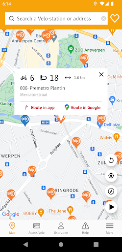 Velo Antwerpen Screen 2