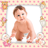 Baby photo frames for babies icon